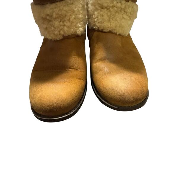 UGG Fur Lined Boots Size 7 1/2 - Picture 5 of 12